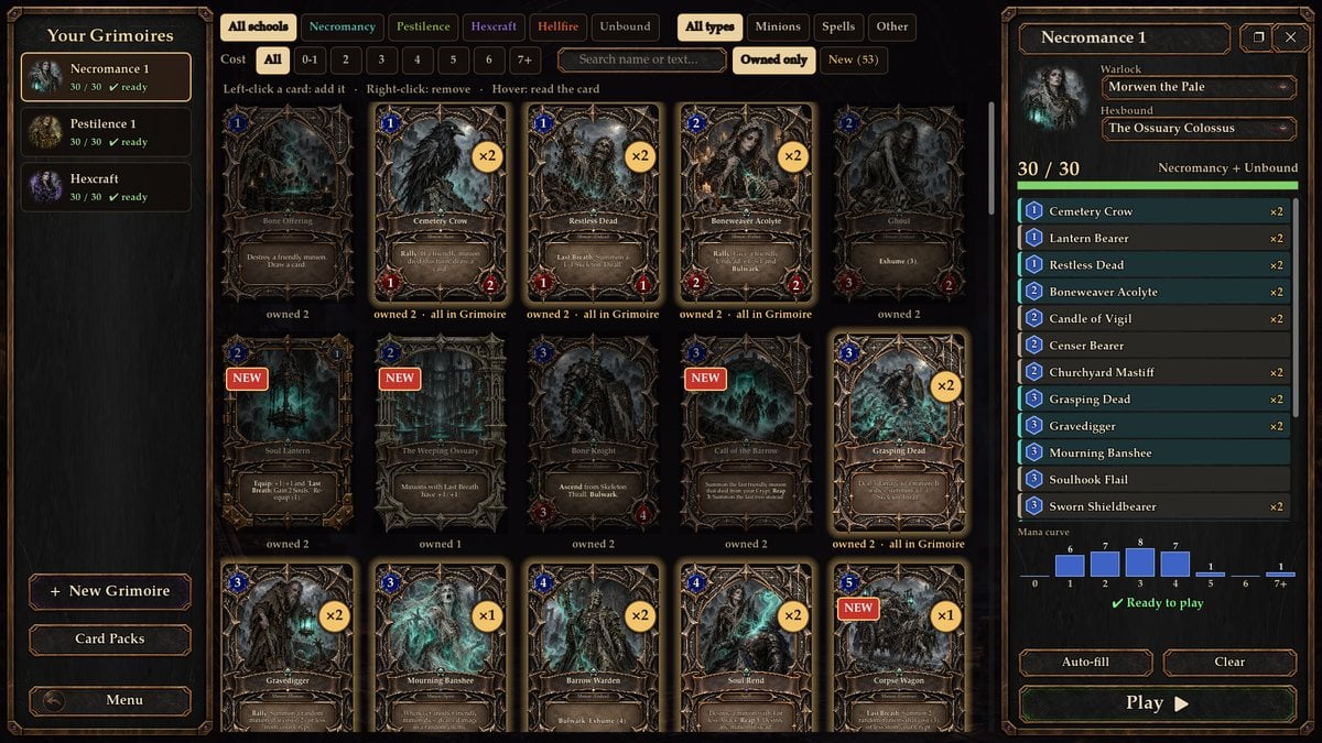 Build your Grimoire